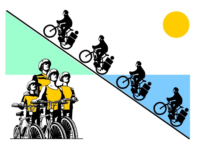 4  para pedala